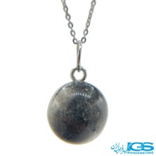 گردنبند تورمالین سیاه بدون بند