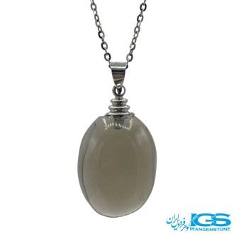 گردنبند کوارتزدودی بدون زنجیر