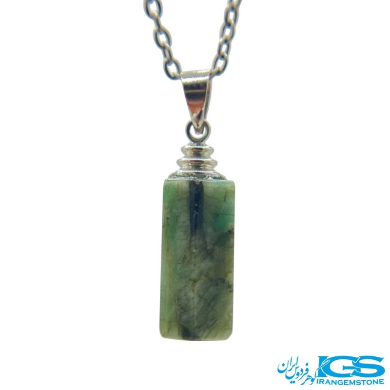 نگین طبیعی زمرد زامبیا