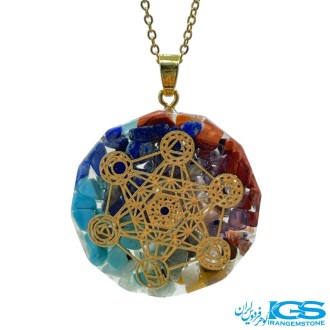 گردنبند هفت چاکرا  بدون زنجیر