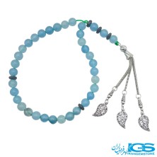 تسبیح عقیق آبی انجلیت