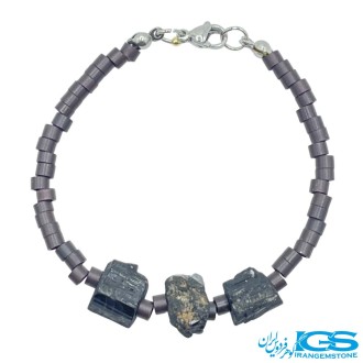 دستبند تورمالین سیاه
