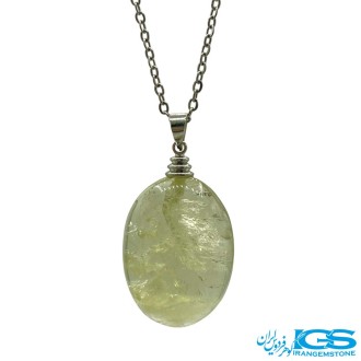گردنبند سیترین بدون زنجیر