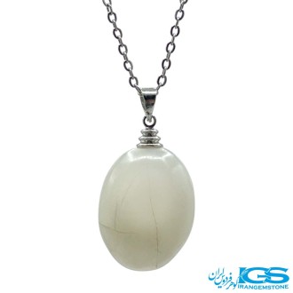 گردنبند سنگ مون استون حجرالقمر