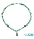 گردنبند آونتورین سبز و مالاکیت