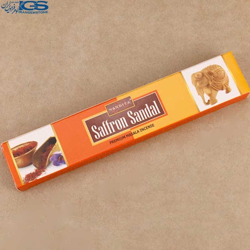 عود صندل زعفران Saffron Sandal برند nandita