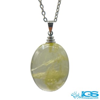 گردنبند سیترین بدون زنجیر