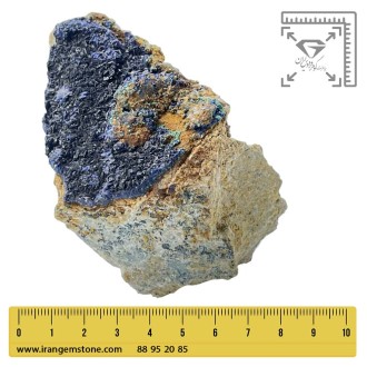 راف آزوریت آبی سنگ بهشتی