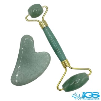 گواشا با جیدرولر سنگ یشم