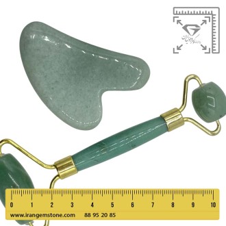 گواشا با جیدرولر سنگ یشم