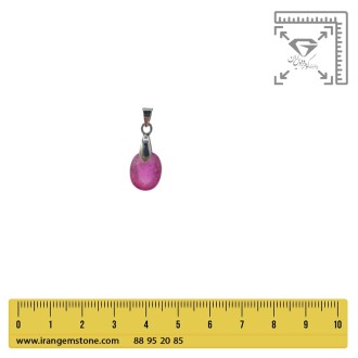 گردنبند یاقوت سرخ بدون زنجیر