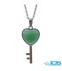 گردنبند آونتورین سبز  کلید بدون زنجیر