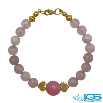 دستبند رزکوارتز