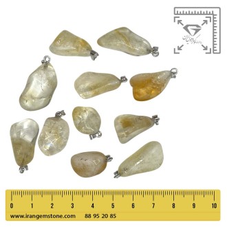 گردنبند راف سیترین بدون زنجیر