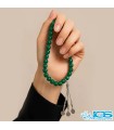 تسبیح عقیق سبز 33 تایی