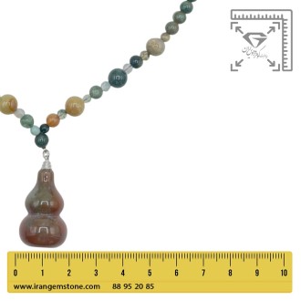 گردنبند عقیق خره ای