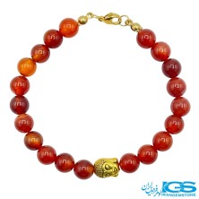 دستبند کارنلین عقیق