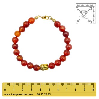 دستبند کارنلین عقیق