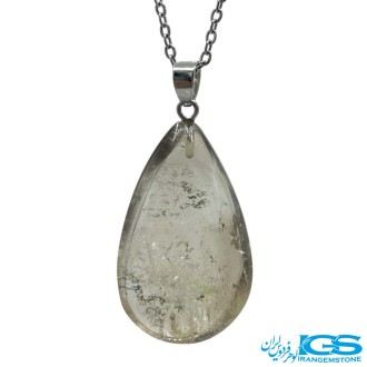 گردنبند کوارتزدودی بدون زنجیر