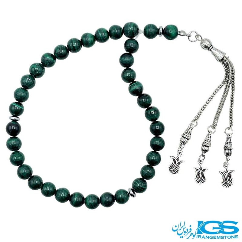 تسبیح سنگ مالاکیت