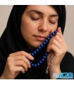 تسبیح لاجورد افغانستان ۳۳ دانه‌ اصل – آرامش و انرژی مثبت