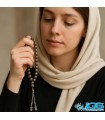 تسبیح سنگ پیریت اصل ۳۳ دانه‌ – انرژی‌بخش، محافظ و خاص