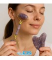گواشا و رولر سنگ آمیتیست
