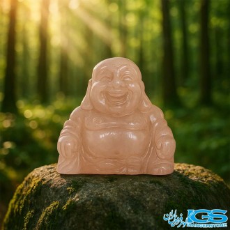 سنگ رزکوارتز  بودا ثروت