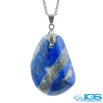 گردنبند لاجورد بدون رنجیر