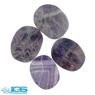 ماساژ صورت آمیتیست و گواشا سنگ طبیعی آرامش‌بخش