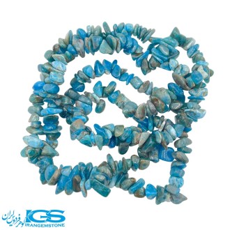 گردنبند آپاتیت آبی چیپسی – سنگ آرامش و شهود