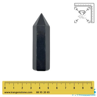 منشور سنگ اونیکس  عقیق سیاه