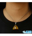 گردنبند سنگ چشم ببر (بدون زنجیر) – نماد قدرت و تمرکز