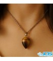 گردنبند سنگ چشم ببر (بدون زنجیر) – نماد قدرت و تمرکز
