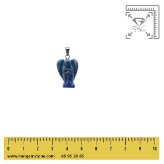 گردنبند لاجورد اصل بدون رنجیر | سنگی آرامش‌بخش