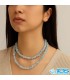 گردنبند آکوامارین ریسه