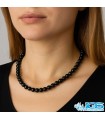 گردنبند سنگ اونیکس اصل با خواص درمانی