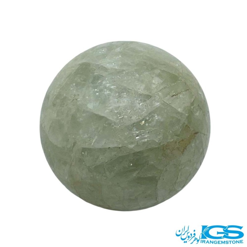 گوی آکوامارین طبیعی سنگی اصل سبز آبی | Aquamarine Stone Sphere