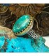 انگشتر نقره رکاب ماشینی ترک فیروزه نیشابور TURQUOISE