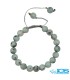 دستبند مکرومه بافی آمازونیت اصل | آرامش، خلاقیت و تعادل انرژی
