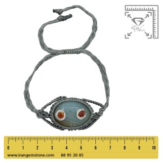 دستبند بابا قوری مکرومه بافی