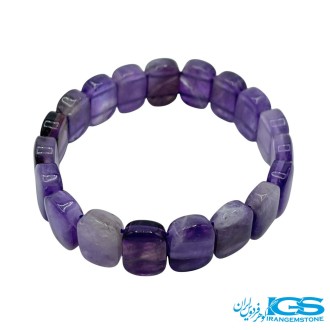 دستبند آمیتیست مدل کشی