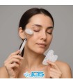 پک ماساژ صورت کوارتز | رول و گواشا سنگ طبیعی برای جوانسازی و آرامش پوست