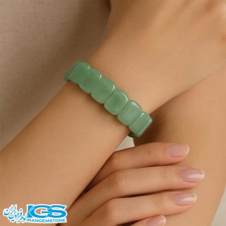 دستبند آونتورین مدل کشی