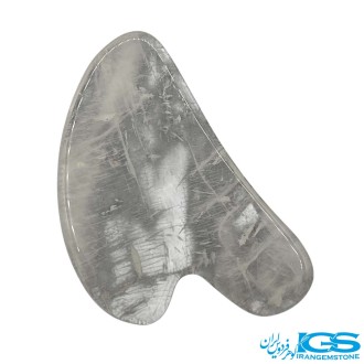 گواشا ماساژ صورت کریستال کوارتز قلبی