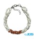 دستبند آمیتیست مکرومه بافی