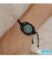 دستبند فیروزه نیشابور مکرومه بافی