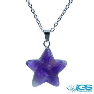 گردنبند سنگ آمیتیست – نماد آرامش و محافظت