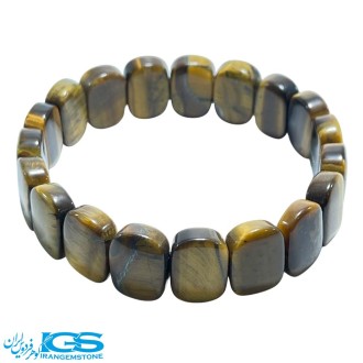 دستبند سنگ چشم ببر کشی