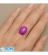 نگین یاقوت سرخ استار جواهر تراش هند